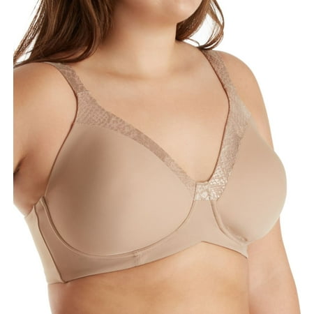 

Women s Leading Lady 5211 Luxe Body Side Smoothing Wirefree T-Shirt Bra (Warm Taupe 44F)