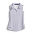 thumbnail image 4 of SCALES Nautical Sail Womens Sleeveless Polo White, Powder Blue, XSmall, 4 of 9
