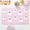 Pink, variant on FEOLGEHLY Halloween Bath Mat - Spooky Ghost Gothic Bathroom Rug Non Slip - Cute Shower Mat for Bedroom Living Room Halloween Fall Decorations, Black, 16"x24"