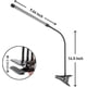 thumbnail image 2 of 2026 Led Grow Light, Full Spectrum Plant Grow Lights For Indoor Plants, Auto On & Off With 3/9/12h Timer, 9 Dimmable Lightness Clip-on Desk Grow Lamp, 2 of 4
