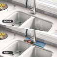 thumbnail image 4 of Pofeuu Lighthous Print Splash Guard for Sink Faucet Sink Gadgets-Splash Guard Behind Faucet Drip Catcher for Kitchen, Bathroom,Sink Mat, 4 of 7