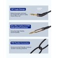 thumbnail image 3 of Mr Rex Cable Auxiliar De 3,5 Mm A 2,5 Mm Para Auriculares Bose 700 Quietcomfort Qc45 Qc35Ii Qc35 Qc25 Con Cancelación De Ruido Jbl E45Bt E55Bt E65Btnc Cable De Repuesto De Audio Para Auriculares Bluet, 3 of 5