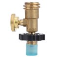 thumbnail image 4 of Compatible avec Barbecues, Réchauds de Camping Réservoir de Propane Adaptateur en Laiton avec Manomètre, 4 of 8