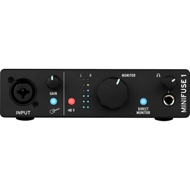 Interfaz De Audio Arturia Minifuse 1 Canal Black Edition