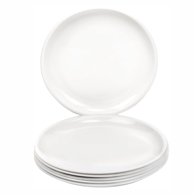 Plato redondo grande de plástico Signoraware sin BPA | Apto para microondas | Resistente a las grietas | Ideal para reuniones familiares | Perfecto para picnics al aire libre | Ideal para ocasiones es