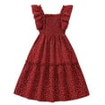thumbnail image 1 of RXIRUCGD 2025 Vêtements d'Été pour Enfants Robe d'Été Sans Manches à la Mode pour Filles Robe Décontractée et Confortable pour Adultes, 1 of 2