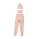 thumbnail image 3 of Ropa de muñecas femeninas a escala 1/6, traje de Yoga completo, ropa de muñeca, traje, disfraz para muñecas de mujer de 12 pulgadas, ropa de vestir 3 piezas rosa Sunnimix Traje de muñeca femenina, 3 of 8