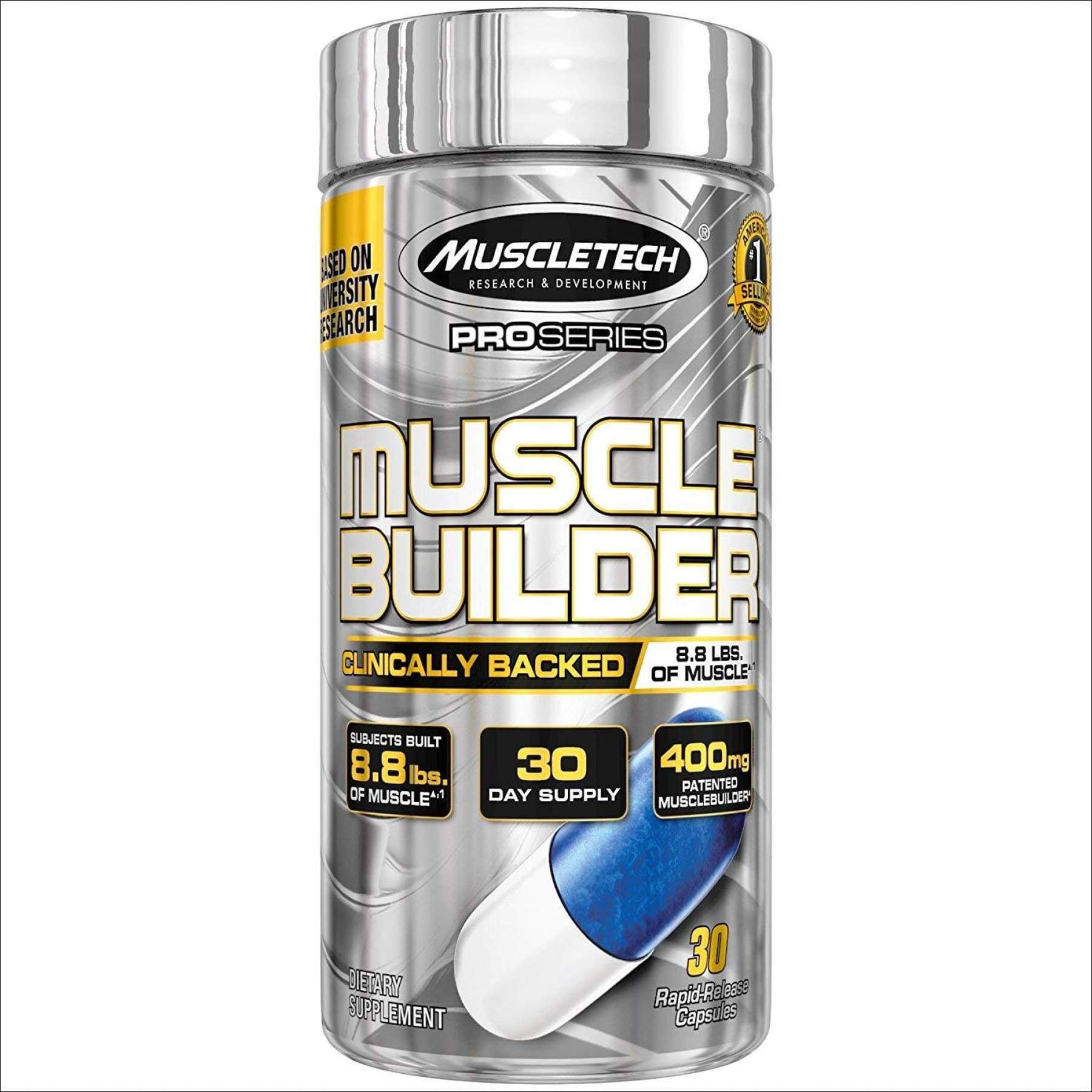 MuscleTech Muscle Builder Supplement with Peak ATP, Improved Muscle