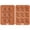 Brown, variant on 3D Wolf Ice Cube Mold, Silicone Candy Molds 9 Cavity,6.2*8.5 in,Wolf Ice Cube Tray for Baking, Cupcake Topper, Pudding, Butter, Gelatin, Jelly, Bath Bomb, Candle, Plaster, Resin, Clay.