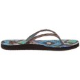 thumbnail image 3 of Sanuk Tongs Slim Froncées pour Femmes, Marron/multi, 5 m US, 3 of 8