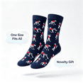 thumbnail image 4 of TELOLY Funny Socks for Women and Men-One Size Socks Crew Ankle Sock for Novelty Gifts, 4 of 7