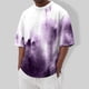 thumbnail image 2 of Summer Men's Popular T-shirt Printed Round Neck Short Sleeve T-shirt 3XL, 2 of 5