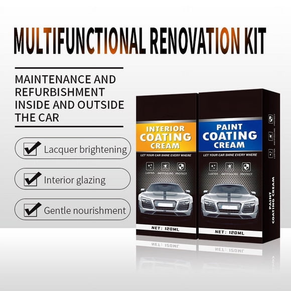 Pasta Restauradora Versátil para Autos. Crema Automotriz Potente. Crema de Renovación de Autos Eficiente. Pasta para Autos Fácil de Usar.