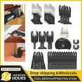 thumbnail image 2 of Juego de 31 hojas de sierra para herramientas múltiples oscilantes para Dewalt Makita, hoja de carburo para metal, 2 of 5
