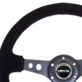 thumbnail image 2 of Steering Wheel 350mm 3in Dish Black Suede, 2 of 3