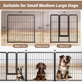 thumbnail image 4 of Parque infantil para perros Simple Deluxe para interiores y exteriores, 24 cm, 8 paneles, 4 of 7