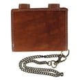 thumbnail image 2 of CTM  Leather American Flag Bifold Chain Wallet with Snap Closure (Men), 2 of 6