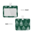 thumbnail image 2 of Kdxio Christmas Trees Card Badge Holder Work Badge Sleeve for Office, School, Factory, ID Credit Cards, Driver Licenses and Passes, 2 of 7