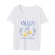 thumbnail image 3 of Camiseta de Mujer Recuerdo de Verano Camiseta Informal de Cuello Redondo para Mujer para Viajes Deportivos, 3 of 7