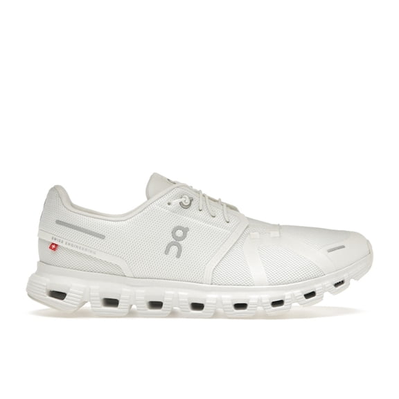 On Women's Running Cloud 6 All White Shoes, from StockX