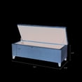 thumbnail image 2 of Storage Bench with Tufted Top and Soft Close / Suitable for Living Room, 2 of 2