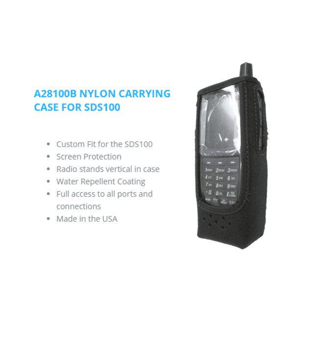 Uniden SDS100 Police Scanner Nylon Case