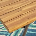 thumbnail image 5 of Kellan Outdoor Rectangular Acacia Wood Coffee Table, Teak, 5 of 7