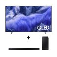 thumbnail image 1 of Combo TV 75'' Samsung QLED 4K QEF1 Vision AI (2025) + Barra de sonido 2.1 Ch Subwoofer B-series HW-B450F (2025) Negro, 1 of 5