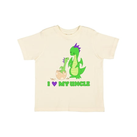 

Inktastic I Love My Uncle Gift Toddler Boy or Toddler Girl T-Shirt
