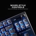 thumbnail image 3 of Turtle Beach Vulcan TKL Tenkeyless Linear Mechanical TITAN Switch PC Gaming Keyboard with Per-key AIMO RGB Lighting, Anodized Aluminum Top Plate and Detachable USB-C Cable - Black, 3 of 16