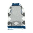 thumbnail image 3 of Vibrant Life Winter Dog Clothes Mama's Boy Blue Sweater, Large, 3 of 6