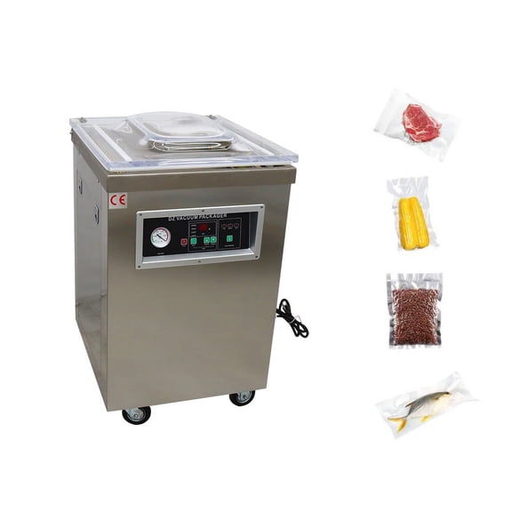 INTSUPERMAI DZ-500 Single Chamber Vacuum Packaging Machine Automatic Vacuum Sealer