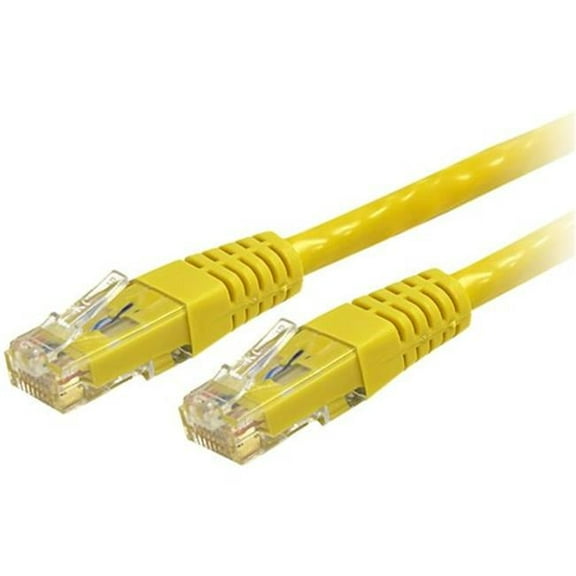 8 Ft Yellow Molded Cat6 Utp Patch Cable - Etl Verified