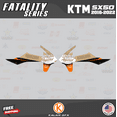 thumbnail image 4 of Kalair GFX Graphics Kit for Ktm 50SX MINI SX50 (2020-2023) Fatality Series, 4 of 5