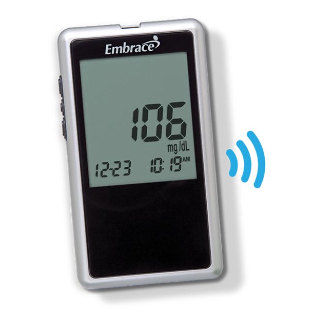 Talking Blood Glucose Monitoring System EnglishSpanish