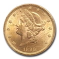 thumbnail image 2 of 1898 $20 Liberty Gold Double Eagle MS-62+ PCGS, 2 of 3