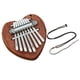 thumbnail image 1 of 8 teclas Mini Kalimba exquisito dedo pulgar Piano Marimba Musical buen accesorio colgante regalo, 1 of 5