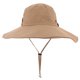 thumbnail image 1 of OULII Sombrero De Ancha Para Mujer Color Marrón Con Protección Solar Ideal Para Y Uso Diario, 1 of 7