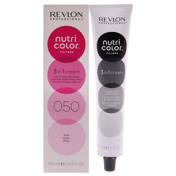 Revlon Nutri Color Cream - 050 Pink , 3.3 oz Hair Color