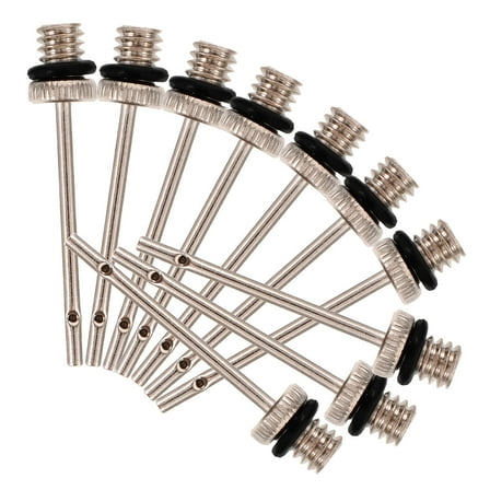 Beaupretty 20Pcs Copper Pump Needles Silver Inflation for Sports Balls
