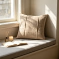 thumbnail image 6 of Throw Pillow Covers,Modern Sofa Cushion Cover,Luxury Bedroom Decor,for Couches,Reading Chairs,Home Accent,17.7x17.7 Inch,Khaki, 6 of 8