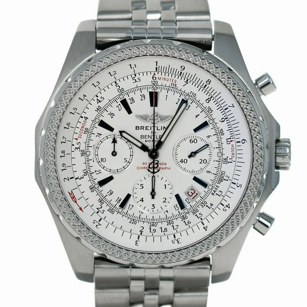 Breitling PreOwned Breitling Bentley A25362 Steel Watch (Certified
