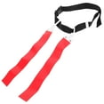 thumbnail image 1 of HEANUJJ Lot de 1 Drapeaux et Ceintures de Football Couleur Rouge Réglables et Réutilisables pour Débutants, 1 of 8