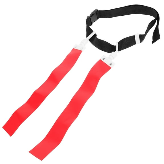 ULTNICE Flag Football Flags Adjustable Football Flags Red for Outdoor Games 1Pack