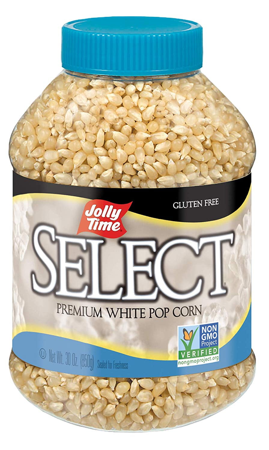 Jolly Time Select Premium White Popcorn Kernels Whole Grain & NonGmo