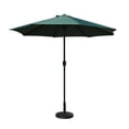thumbnail image 3 of Davee 9 Ft Outdoor Patio Market Umbrella with Base - Green, 3 of 4