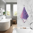 thumbnail image 2 of Yayeee 2 Pack Hand Towels for Bathroom 100% Cotton 16" x 28" Soft Absorbent Kitchen Towel, Gradient Love, 2 of 7