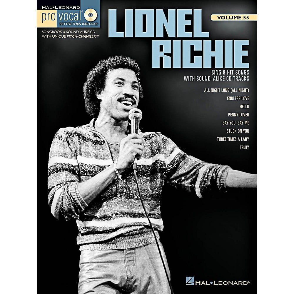 Hal Leonard Lionel Richie Pro Vocal Men S Edition Volume 55 Book Cd Walmart Com Walmart Com Hal Leonard Lionel Richie Pro Vocal Men S Edition Volume 55 Book Cd Walmart Com Walmart Com