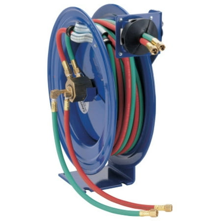 DUAL OXY-ACETYLENE HOSEREEL 1/4