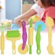 thumbnail image 1 of Juguete de aprendizaje para niños, 6 piezas de arcilla plástica, kit de masa para niños, muy versátil, 1 of 8